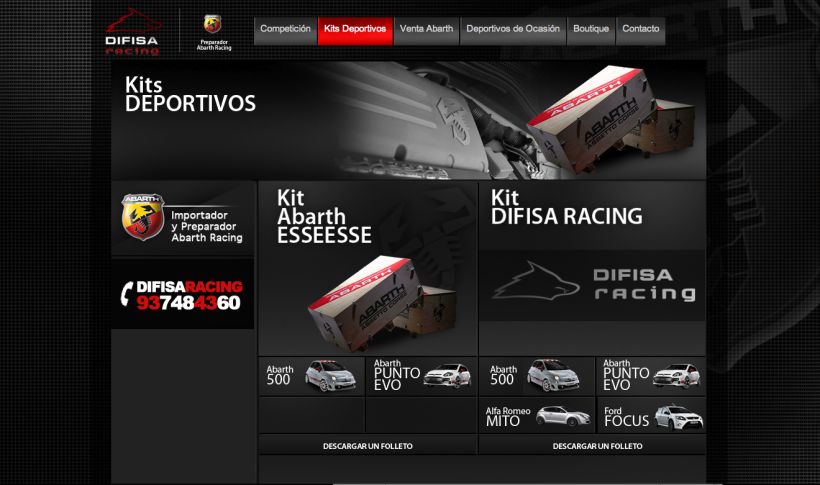 Difisa Racing Website 2