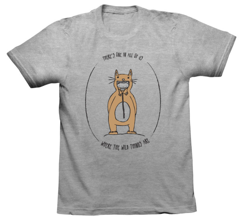 "where the wild things are" t-shirt 3