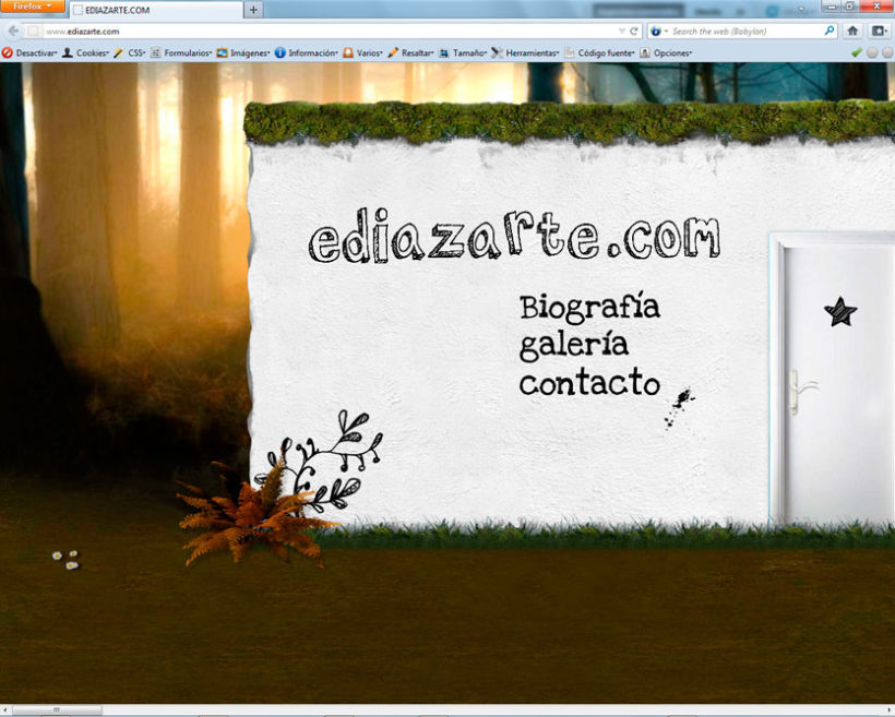 Diseño web ediazarte.com 1