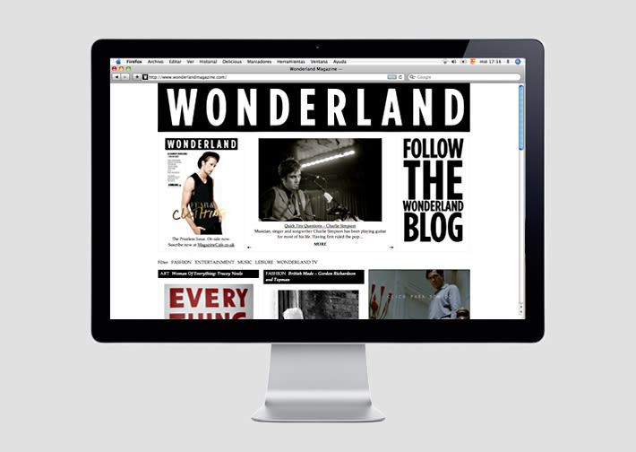 Wonderland magazine 1