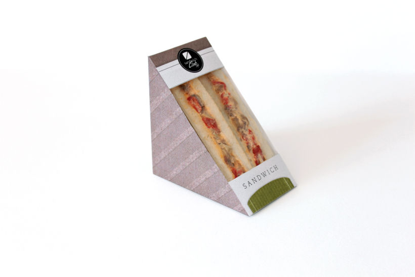 Packaging Sandwich Club Café 2