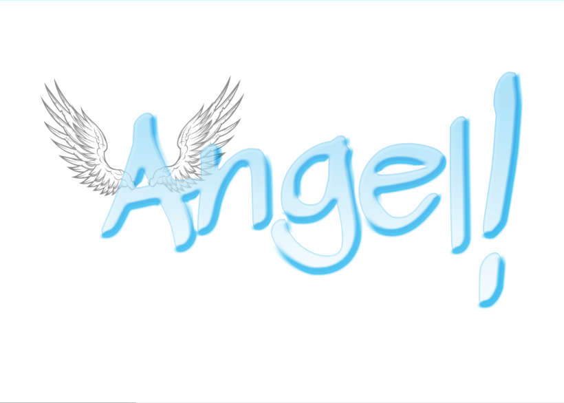 Angel: Logotipo y carteles para Chica Mala 1