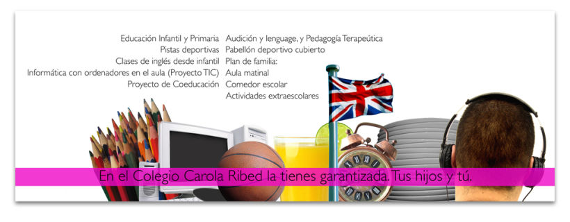 Colegio Carola Ribed: Folleto oferta servicios 3