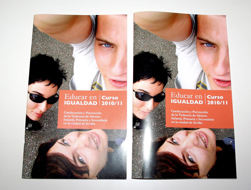 Educar en igualdad. Curso 2010/2011: diseño editorial 3
