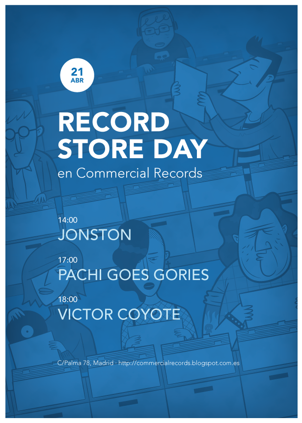Cartel para el Record Store Day 1