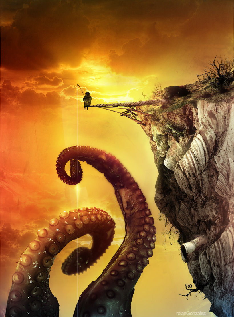 The Fisherman of Giant Octopus 2