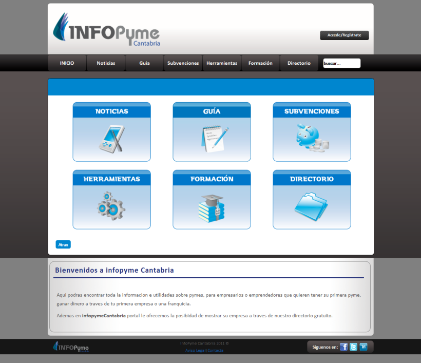 Página web InfoPyme 7