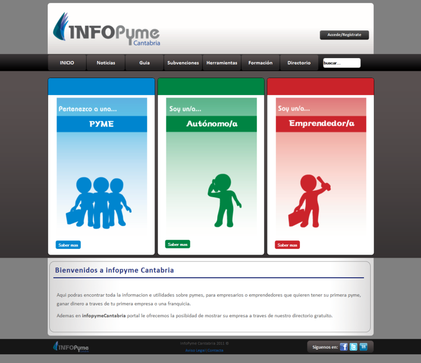 Página web InfoPyme 6