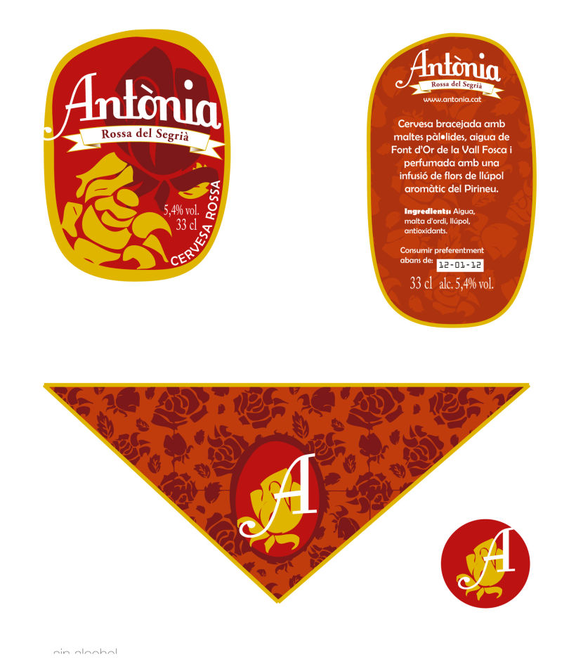 Creación Marca de Producto - Cerveza Antònia 4
