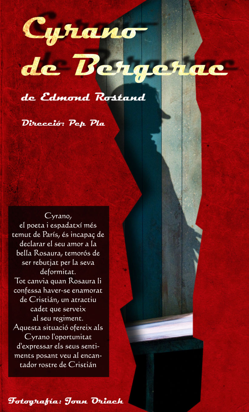 Flyer Cyrano de Bergerac - rediseño 3