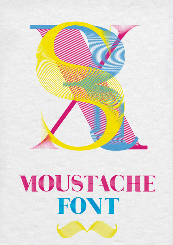 Moustache Font 1