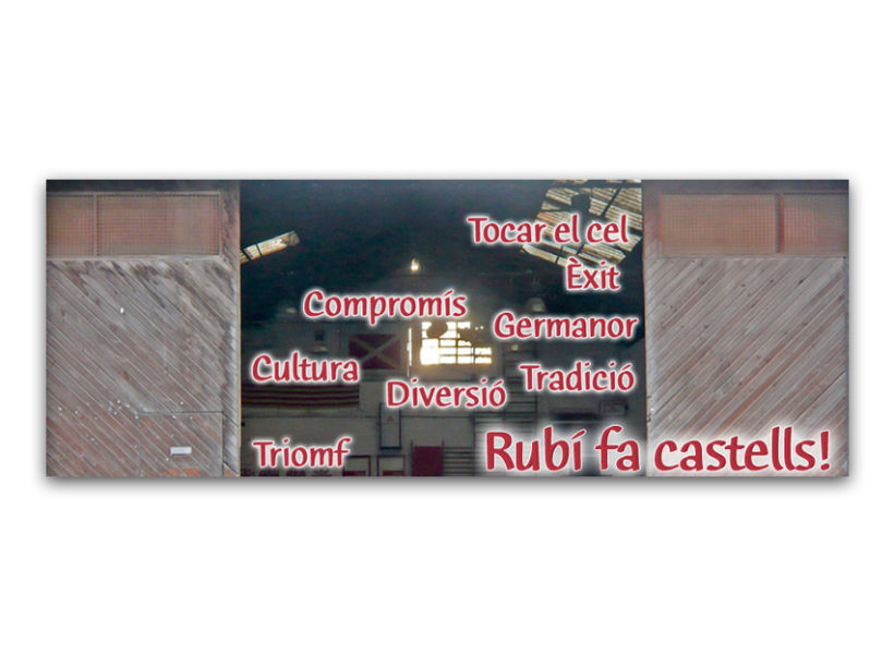 Imagen corporativa y comunicación de Castellers de Rubí 9