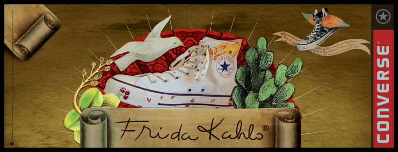 Converse Frida Kahlo 2