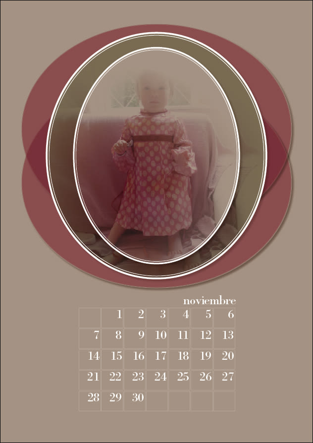 personal calendar dsign 3