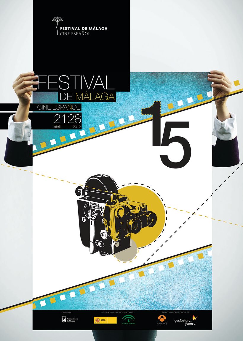 15 Diseño Cartel Festival de Málaga - Cine Español  1