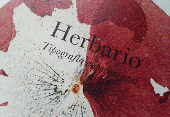 Herbario. Tipografía experimental 6