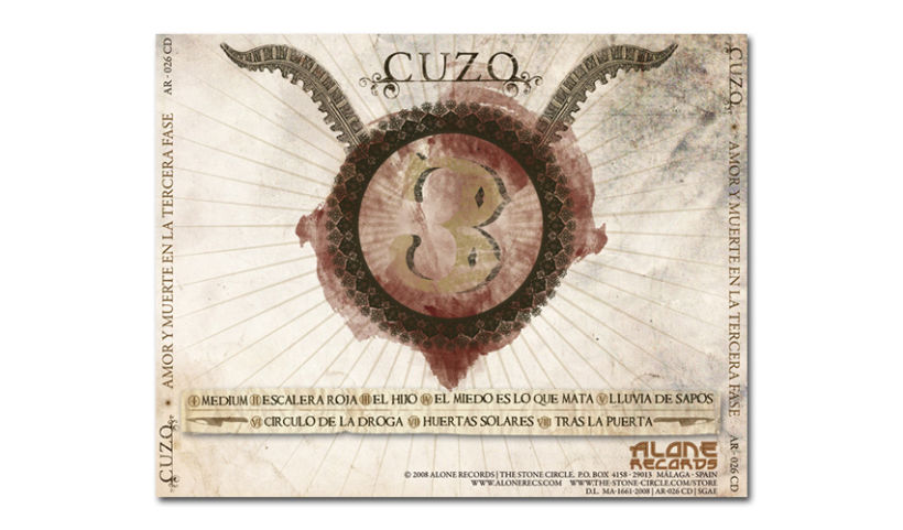 CUZO - CD | amor y muerte en la tercera fase 4