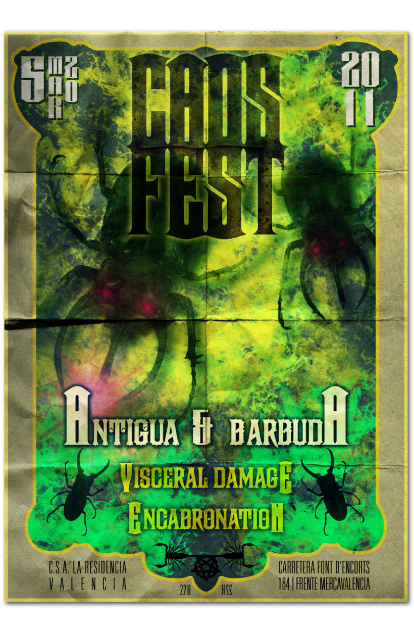 CAOS FEST 2011 | poster 1