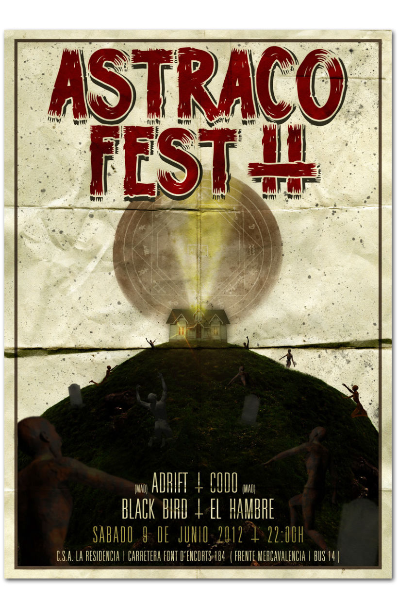 ASTRACO FEST 2012 | poster + flyer 1