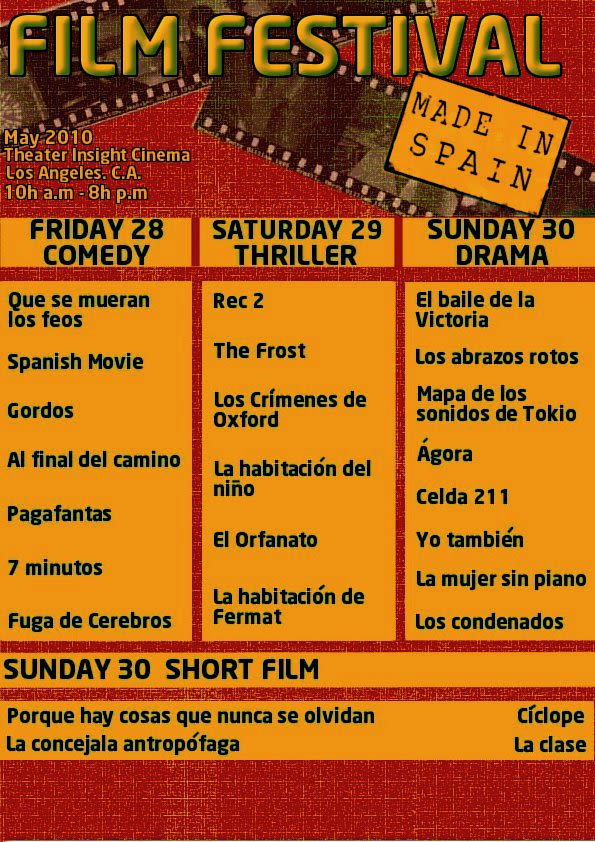 Film Festival: Made in Spain 3