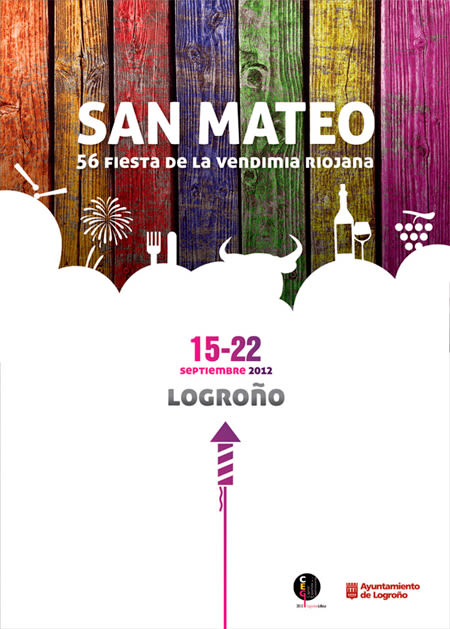 Cartel finalista Fiestas de la Vendimia Riojana 2012 1