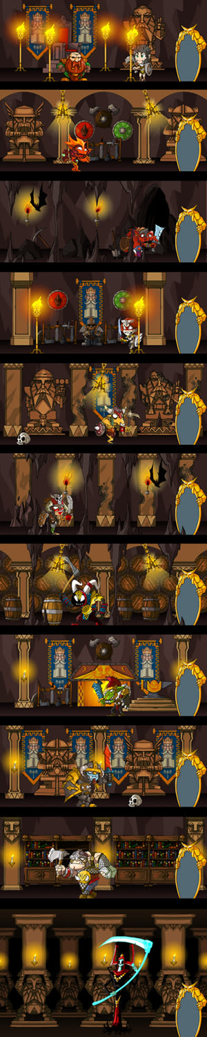 Juego Android. Cave Legends 3