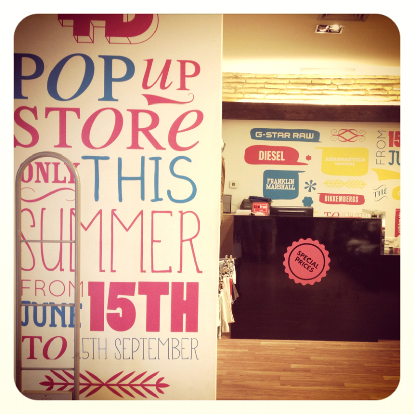 Lettering Pop Up store 4
