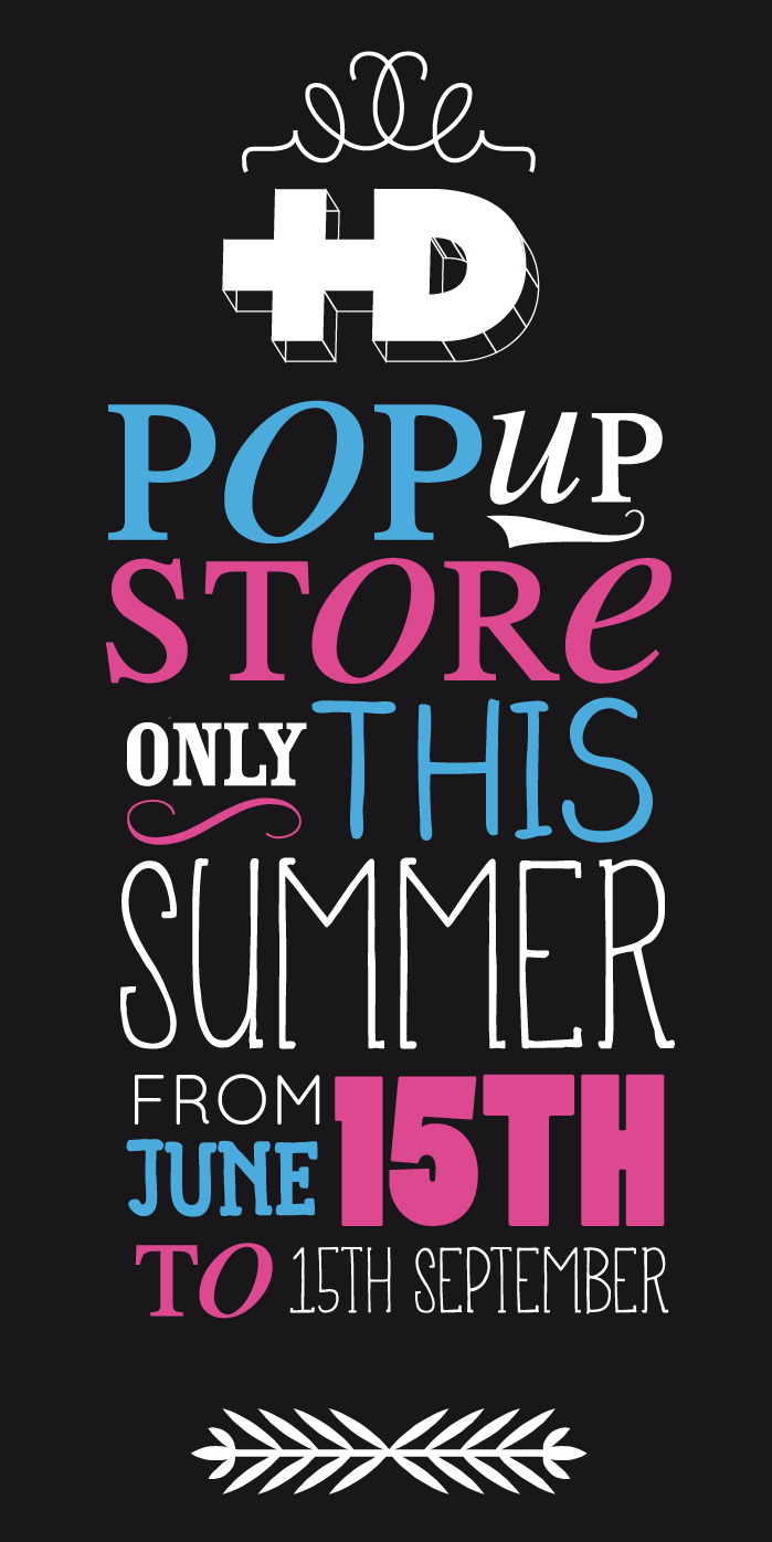 Lettering Pop Up store 2