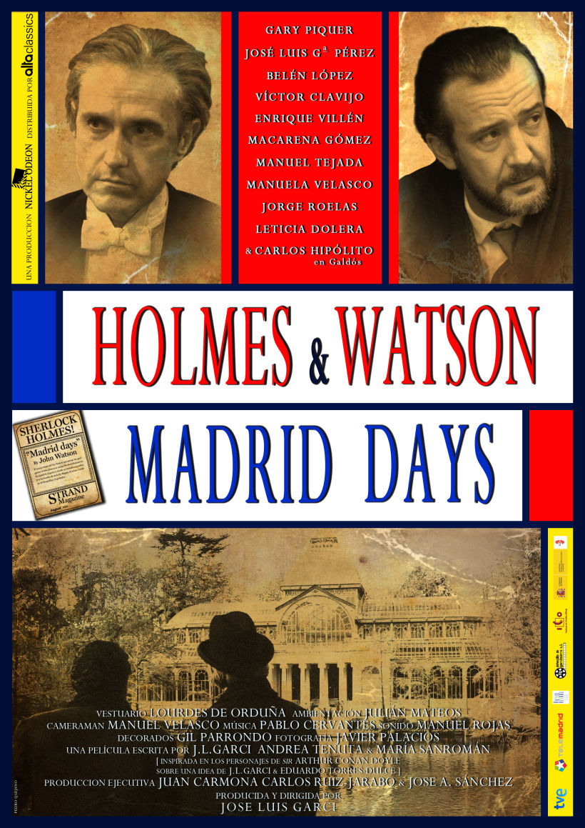 Cartel Largometraje HOLMES & WATSON MADRID DAYS 1