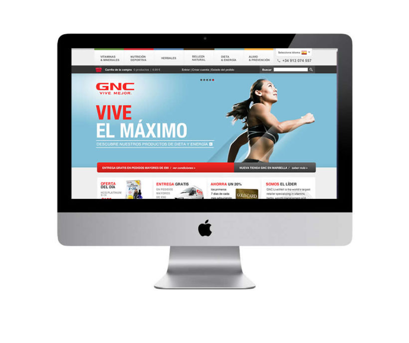 GNC España - Tienda online 2