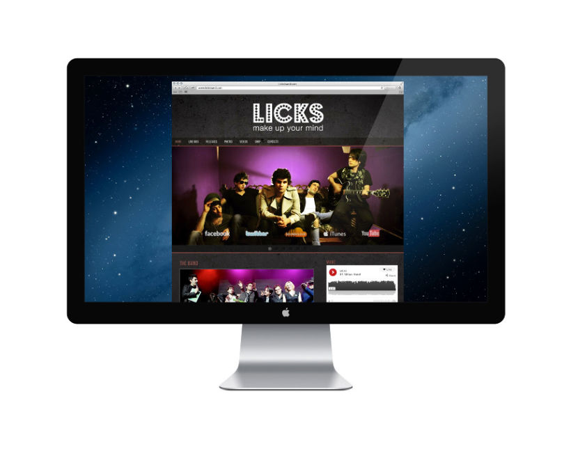 Licks Website 1