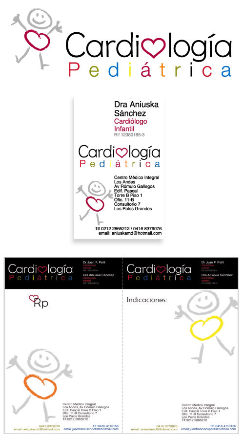 logotipo y soportes cardiologia pediátrica 1