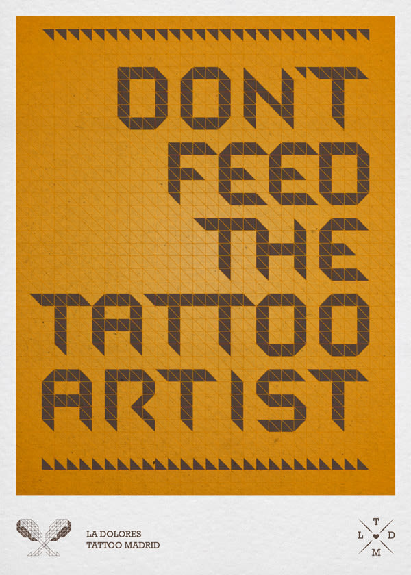 Don´t feed the tattoo artist 2