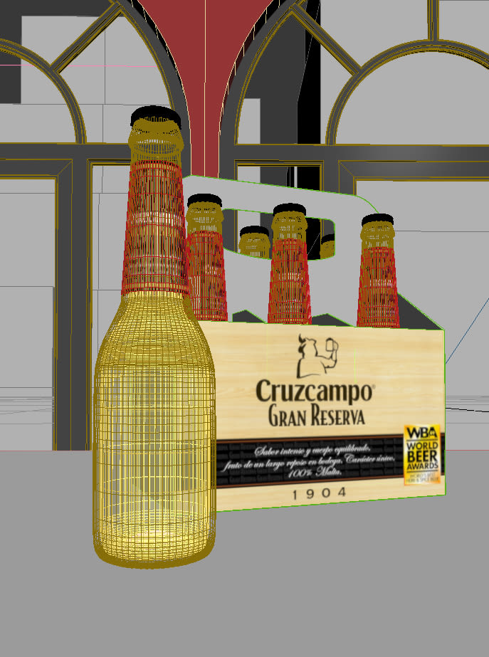 3D Advertising Cruzcampo 2