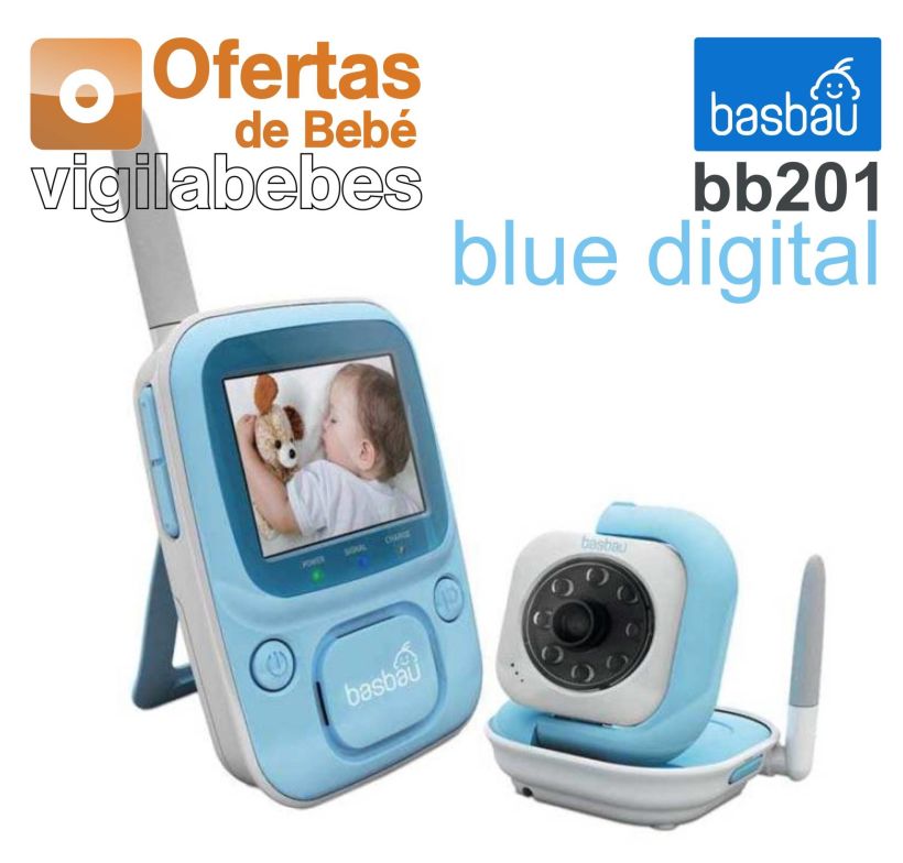 Basbau BB201 Blue digital vigilabebes 12