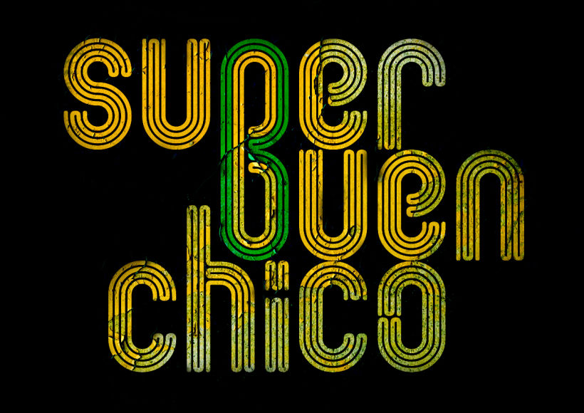 Logo "super buen chico". 2012. 1