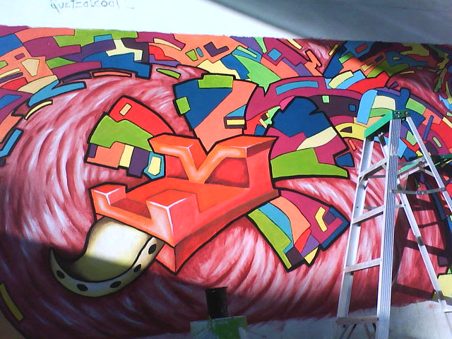 quetzalcotl mural 2