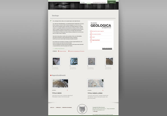diseño web para un geologo 3