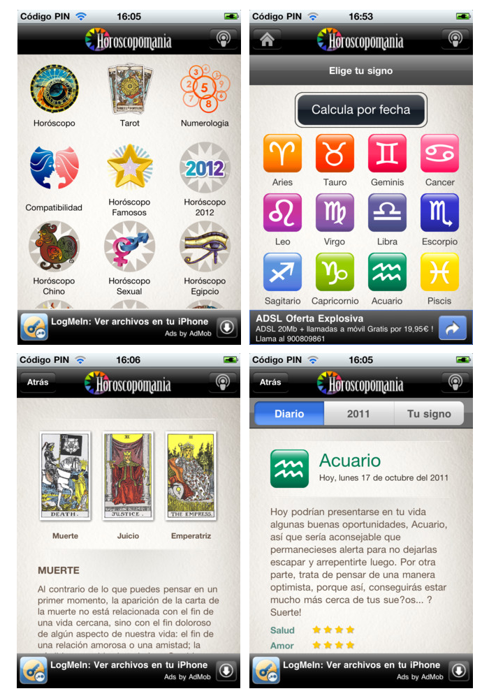 Horoscopomania iPhone App 3