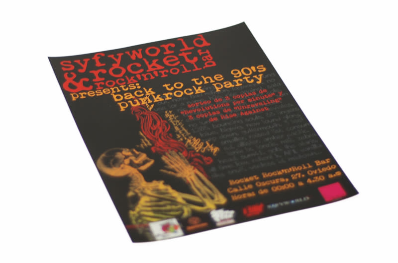 Poster publicitario Syfyworld 1