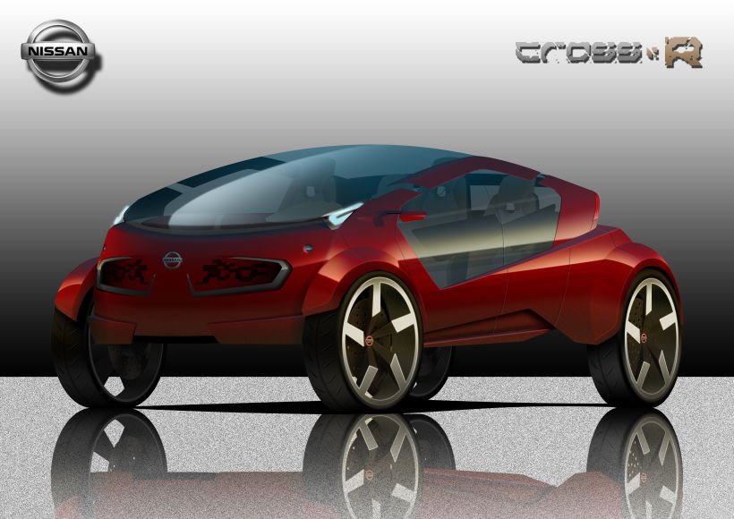 2º Premio Concurso Diseño Autopista - Nissan - U.P.V. 2012 - Nissan Cross-R.  1