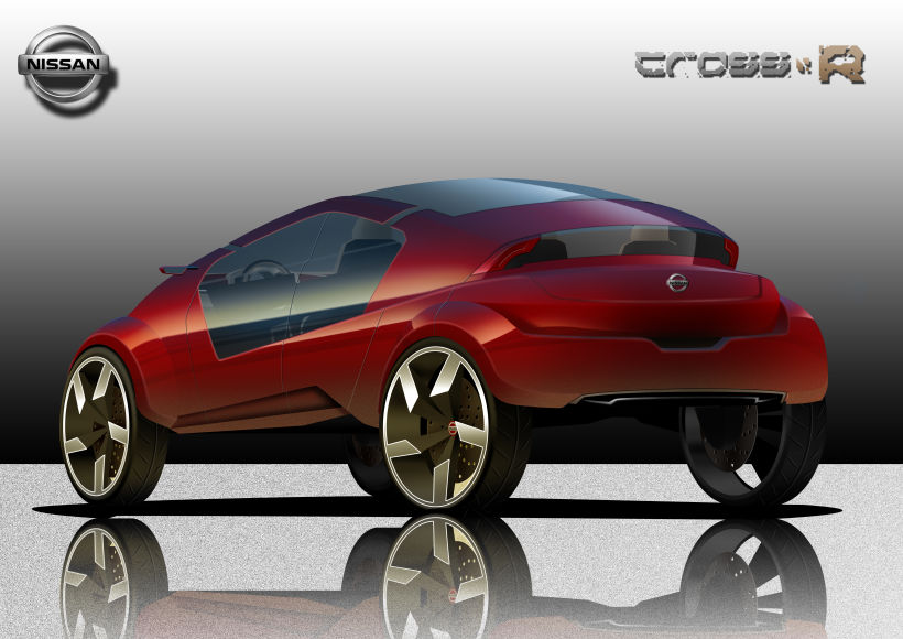 2º Premio Concurso Diseño Autopista - Nissan - U.P.V. 2012 - Nissan Cross-R.  2
