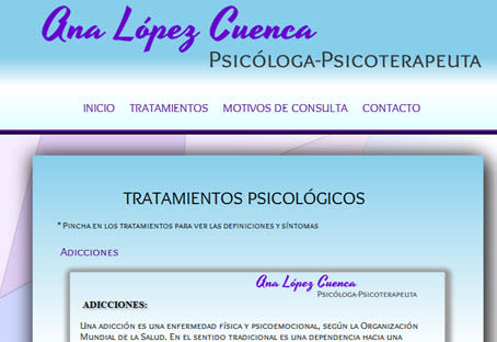 Psicóloga-Psicoterapéuta Ana López 1