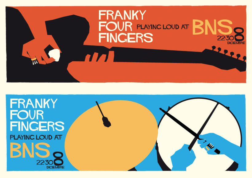 Franky Four Fingers live! 2