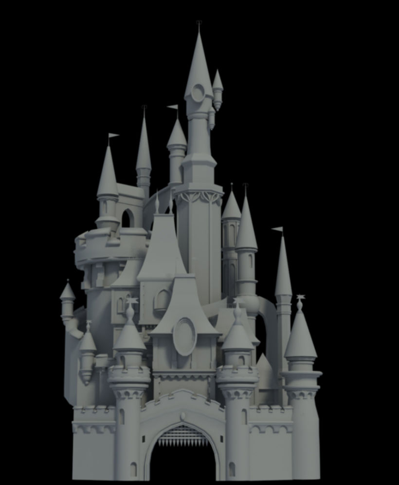 Castillo Disneyland 2