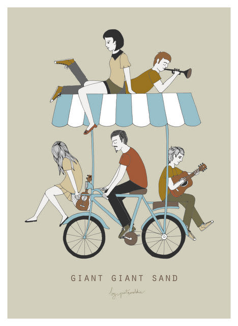 Giant Giant Sand tour poster 2