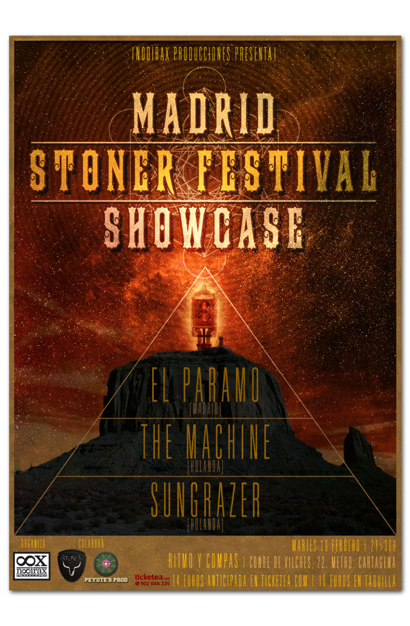 MADRID STONER FESTIVAL 2013 | poster 1