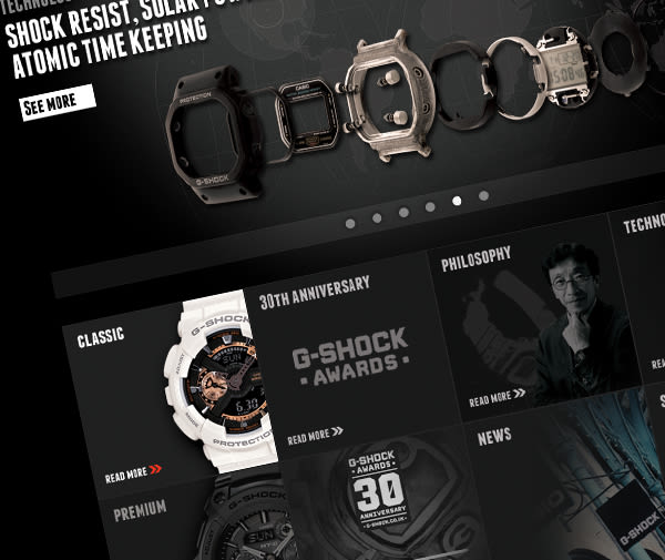 G- Shock Casio Website 3