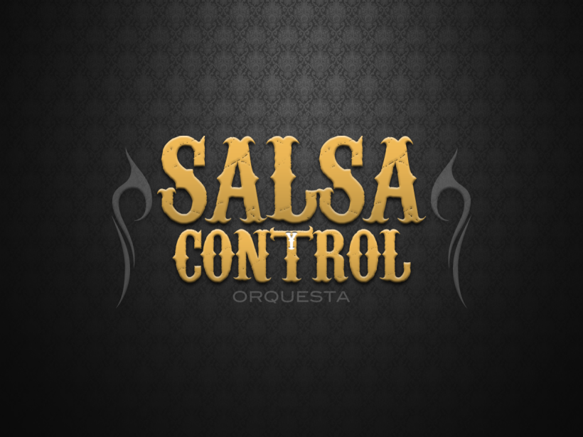 Logotype Salsa y Control orquesta 7
