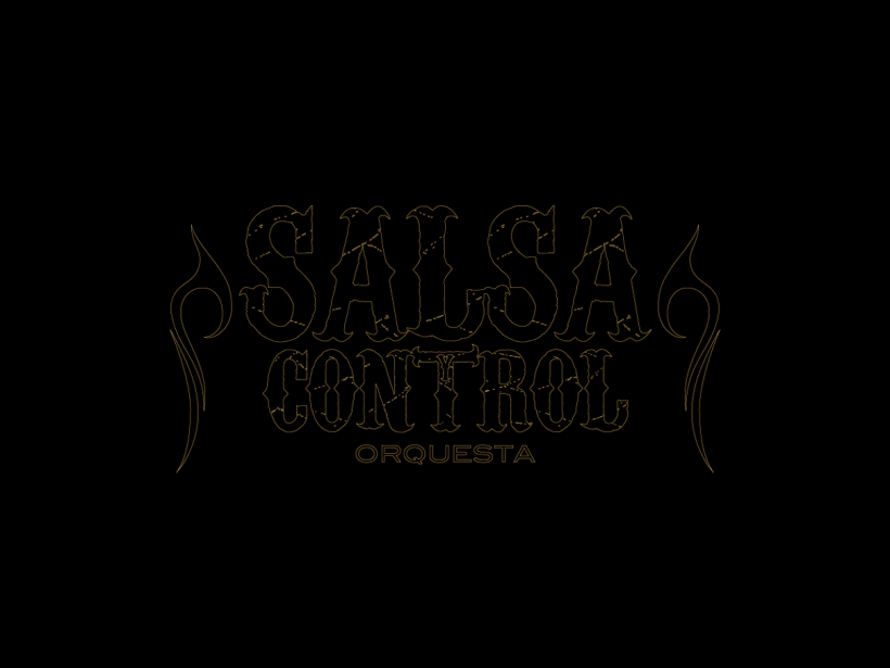 Logotype Salsa y Control orquesta 2
